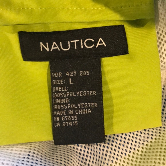 Nautica Swim Trunks Large Blue Lomé - Picture 5 of 7